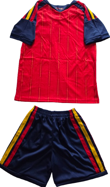 SPAIN España 2026 World Cup kids home jersey shorts set camiseta conjunto de niño