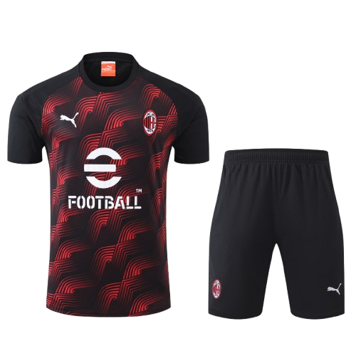 AC MILAN 24/25 pre match training jersey shorts set camiseta playera remera conjunto de entrenamiento