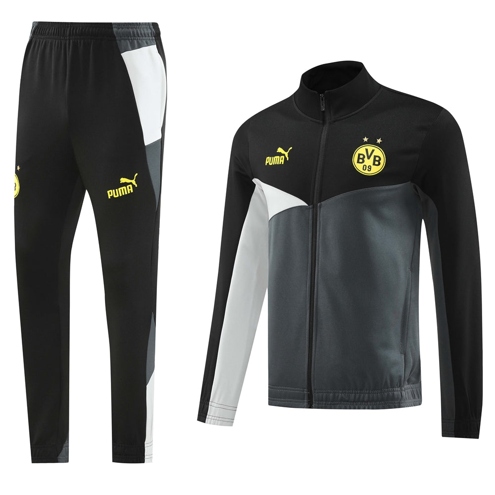 BORUSSIA DORTMUND 24/25 gray training jacket tracksuit set sudadera de entrenamiento