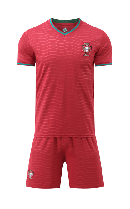 PORTUGAL 2026 World Cup men's home jersey shorts set
