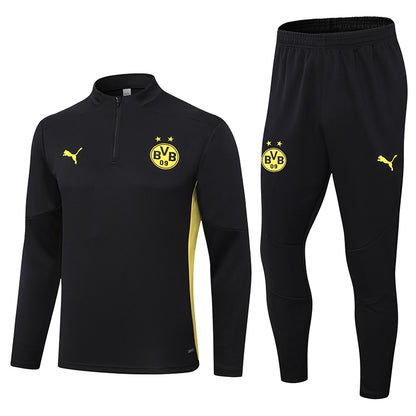 BORUSSIA DORTMUND 24/25 black training sweatshirt tracksuit set sudadera de entrenamiento