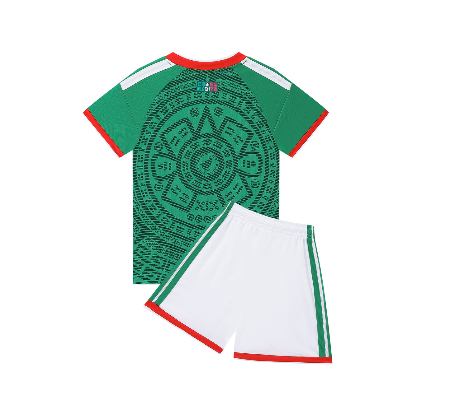 MEXICO 2026 World Cup kids home jersey shorts set playera conjunto de niño mundial