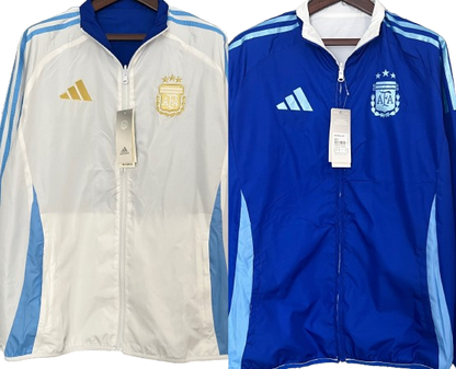 ARGENTINA reversible windbreaker winter coat training rain jacket chaqueta campera cortavientos