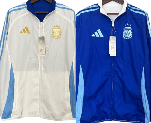 ARGENTINA reversible windbreaker winter coat training rain jacket chaqueta campera cortavientos