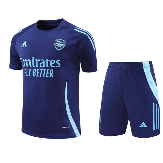 ARSENAL 24/25 navy blue pre match training jersey shorts set camiseta playera remera conjunto de entrenamiento