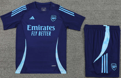 ARSENAL 24/25 navy blue pre match training jersey shorts set camiseta playera remera conjunto de entrenamiento