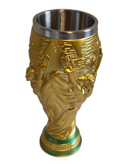 2026 World Cup champion trophy beer mug stainless steel tankard copa trofeo para beber cerveza del mundial