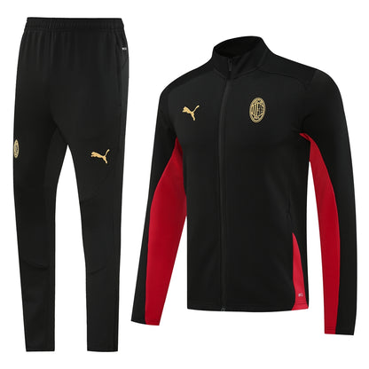 AC MILAN 24/25 black red training jacket tracksuit set sudadera de entrenamiento