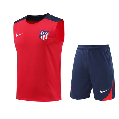 ATLETICO MADRID 24/25 training tank top sleeveless jersey set conjunto camiseta de entrenamiento sin manga