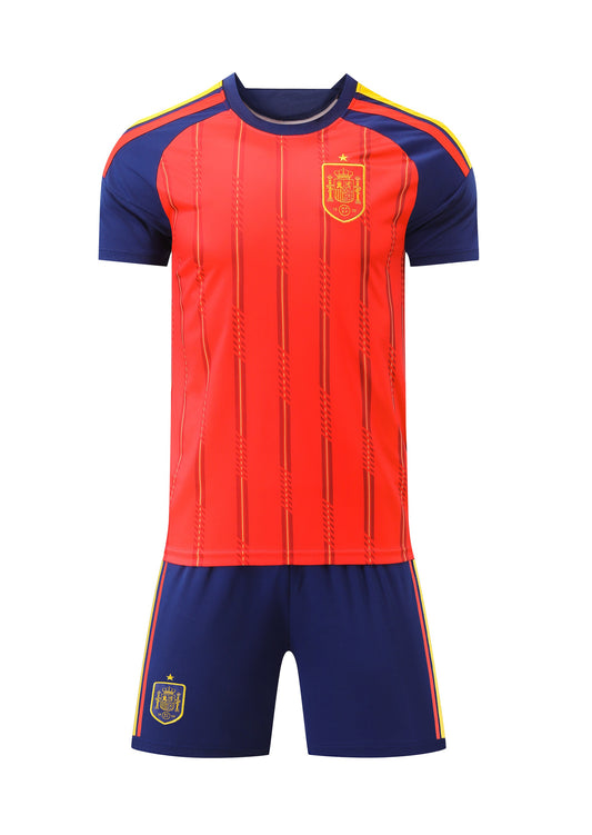 SPAIN España 2026 World Cup men's home jersey shorts set camiseta de hombre