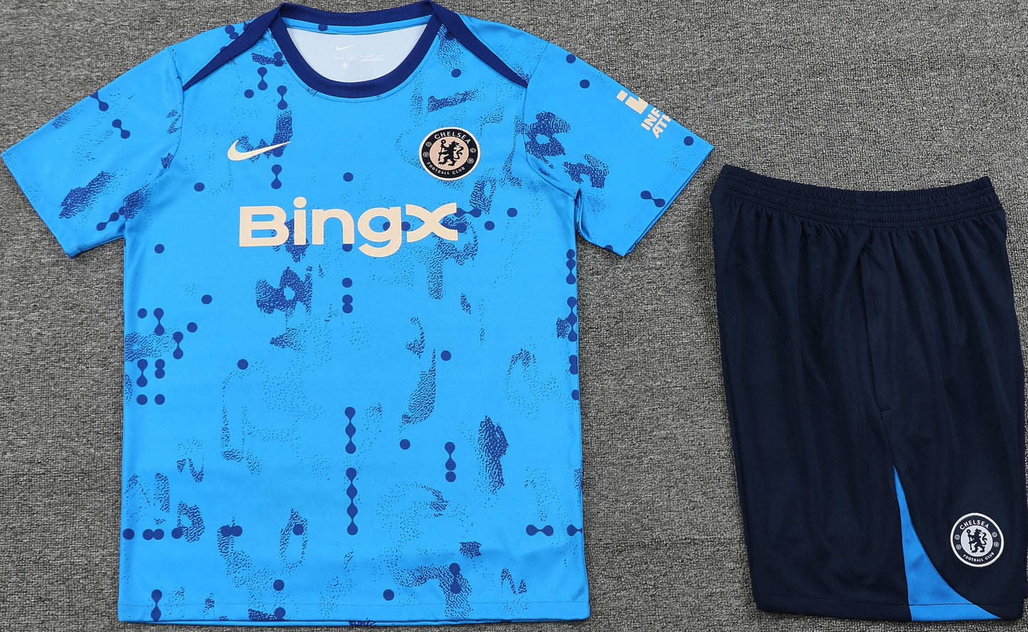 CHELSEA 24/25 pre match training jersey shorts set camiseta playera remera conjunto de entrenamiento