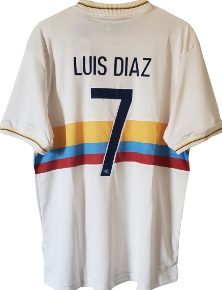 COLOMBIA 2024 commemorative 100th anniversary jersey camiseta camisa conmemorativa 100 aniversario LUIS DIAZ 7