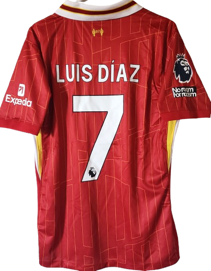 LIVERPOOL 24/25 home jersey camiseta camisa titular Luis Diaz 7