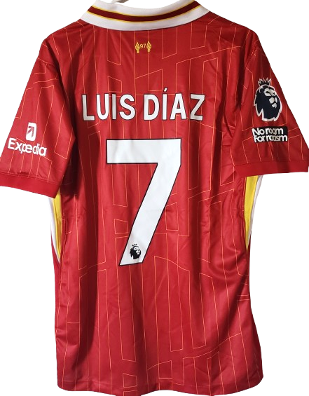 LIVERPOOL 24/25 home jersey camiseta camisa titular Luis Diaz 7