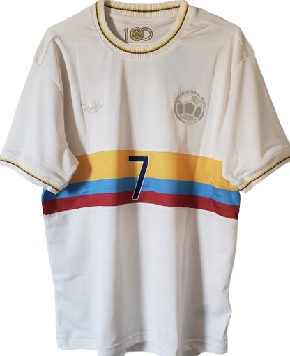 COLOMBIA 2024 commemorative 100th anniversary jersey camiseta camisa conmemorativa 100 aniversario LUIS DIAZ 7