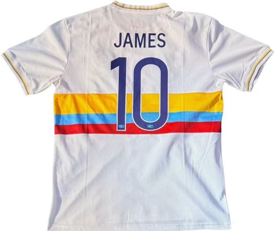 COLOMBIA 2024 commemorative 100th anniversary jersey camiseta camisa conmemorativa 100 aniversario JAMES 10