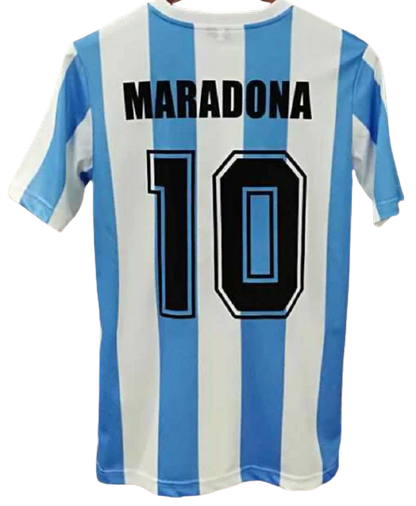 ARGENTINA 1986 retro world cup jersey camiseta remera playera del mundial MARADONA 10