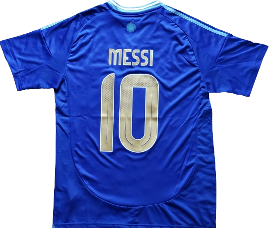 ARGENTINA 2024 away world cup champion jersey camiseta remera playera campeon mundial suplente Messi 10