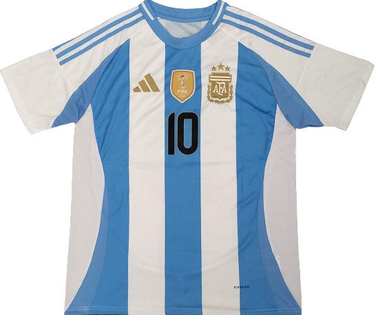 ARGENTINA 2024 home world cup champion jersey camiseta remera playera campeon mundial titular Messi 10