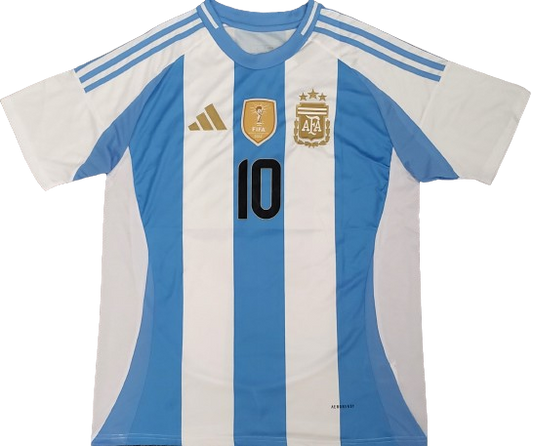 ARGENTINA 2024 home world cup champion jersey camiseta remera playera campeon mundial titular Messi 10