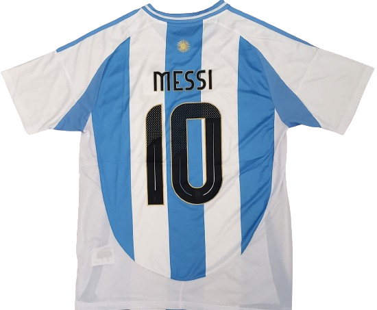 ARGENTINA 2024 home world cup champion jersey camiseta remera playera campeon mundial titular Messi 10