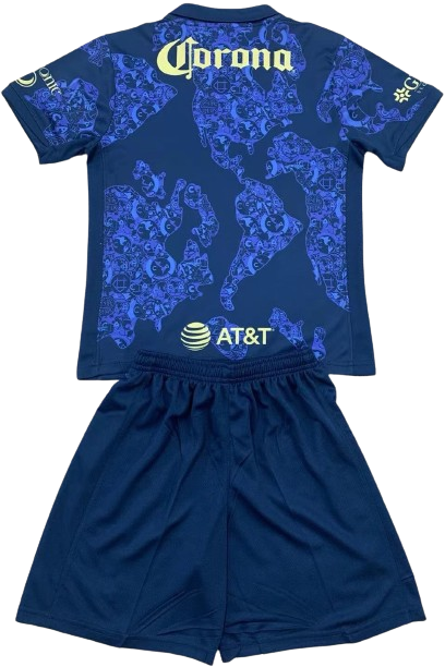 CLUB AMERICA 24/25 away kids jersey shorts set camiseta playera conjunto de niño visitante