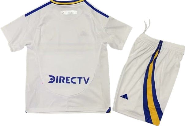 BOCA JUNIORS 24/25 away kid's jersey set shorts camiseta remera conjunto de niño visitante