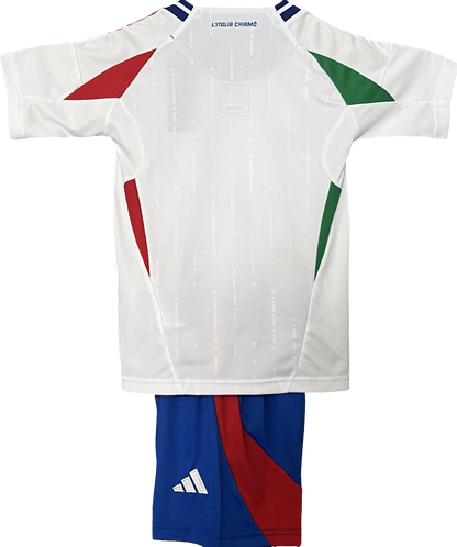 ITALY Italia 2024 away kids jersey shorts set camiseta remera playera maglia conjunto de niño visitante