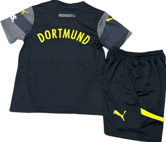 BORUSSIA DORTMUND 24/25 away kids jersey shorts set camiseta playera remera conjunto de niño visitante