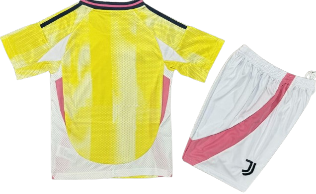 JUVENTUS 24/25 away kids jersey set shorts camiseta playera remera conjunto de niño visitante