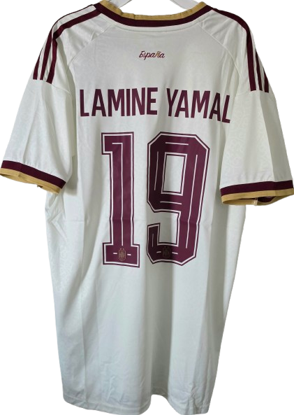 SPAIN España 2026 World Cup champion away jersey camiseta campeon mundial suplente Lamine Yamal 19