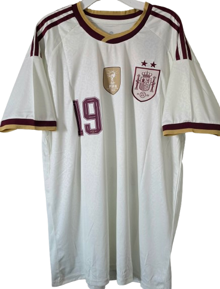 SPAIN España 2026 World Cup champion away jersey camiseta campeon mundial suplente Lamine Yamal 19