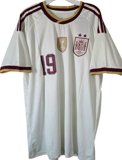 SPAIN España 2026 World Cup champion away jersey camiseta campeon mundial suplente Lamine Yamal 19
