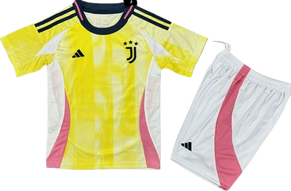 JUVENTUS 24/25 away kids jersey set shorts camiseta playera remera conjunto de niño visitante