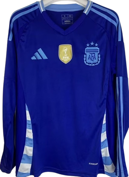 ARGENTINA 2024 away long sleeve jersey camiseta remera manga larga de suplente