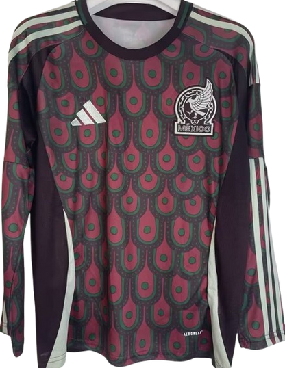 MEXICO home long sleeve jersey camiseta playera manga larga titular