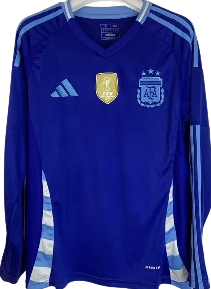 ARGENTINA 2024 away long sleeve jersey camiseta remera manga larga de suplente