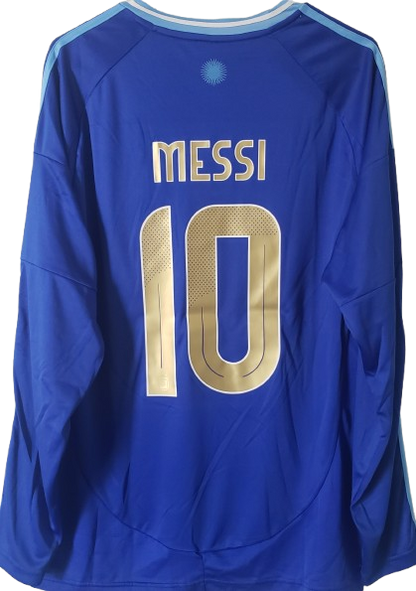 ARGENTINA 2024 away long sleeve jersey camiseta remera manga larga visitante MESSI 10