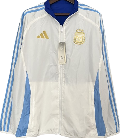 ARGENTINA reversible windbreaker winter coat training rain jacket chaqueta campera cortavientos