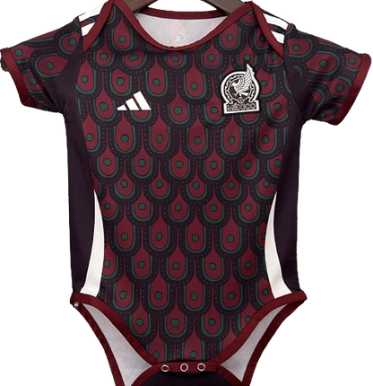 MEXICO 2024 home baby bodysuit romper jersey camiseta playera traje de bebe titular