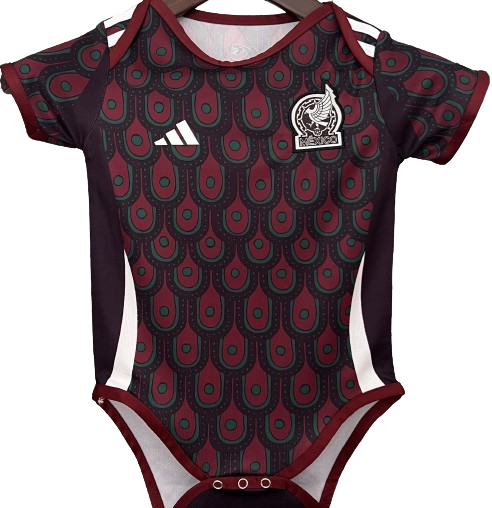 MEXICO 2024 home baby bodysuit romper jersey camiseta playera traje de bebe titular