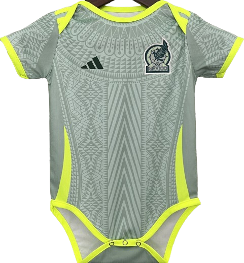 MEXICO 2024 away baby bodysuit romper jersey camiseta playera traje de bebe alternativa