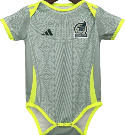 MEXICO 2024 away baby bodysuit romper jersey camiseta playera traje de bebe alternativa