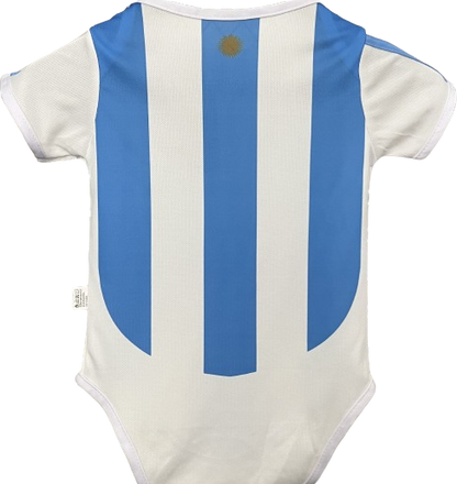 ARGENTINA 2024 home baby bodysuit romper jersey remera camiseta de bebe nene titular