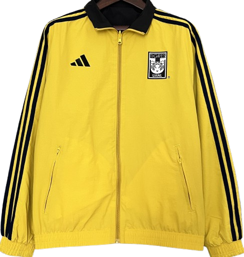 TIGRES UANL reversible windbreaker winter coat training rain jacket chaqueta cortavientos