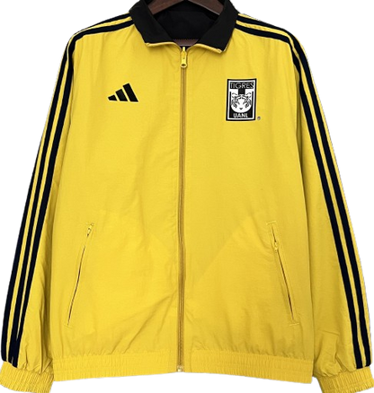 TIGRES UANL reversible windbreaker winter coat training rain jacket chaqueta cortavientos