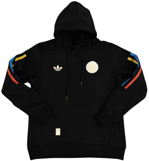 COLOMBIA black hoodie sweater jacket sudadera con capucha negra