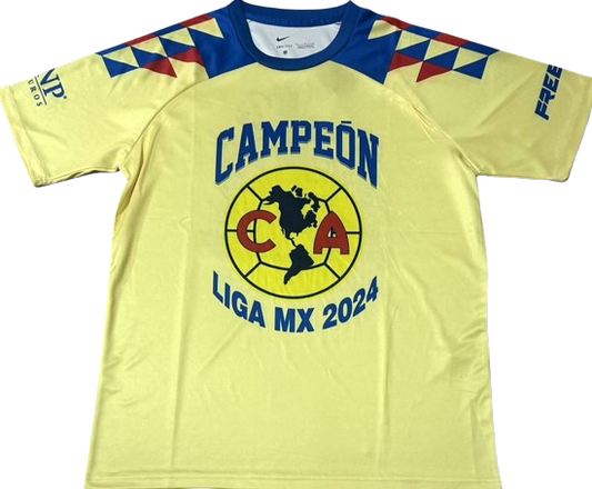 CLUB AMERICA men's champion jersey camiseta playera de hombre campeon Liga MX 2024