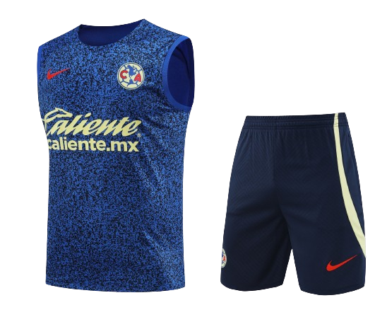 CLUB AMERICA training tank top sleeveless jersey set camiseta playera sin manga conjunto de entrenamiento