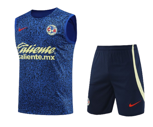 CLUB AMERICA training tank top sleeveless jersey set camiseta playera sin manga conjunto de entrenamiento